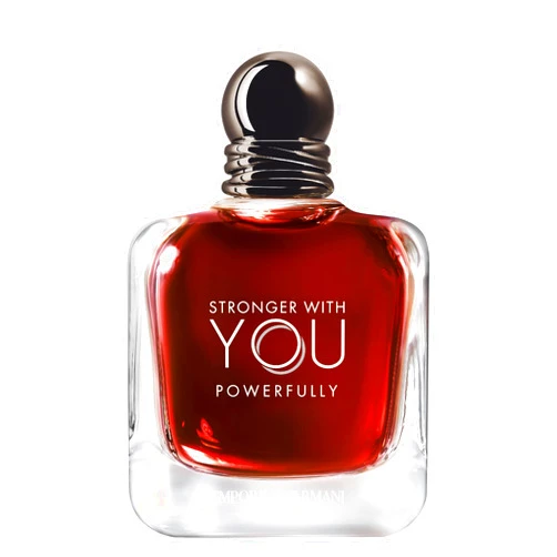Armani Beauty - Stronger With You Powerfully - Cologne for Men - Warm and Spicy Men’s Fragrance - With Chestnut Accord, Sweet Cherry & Lavender