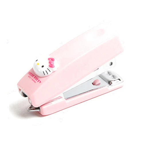 Hello Kitty Mini Stapler Pink Kid Cute Baby Girl Gift Staple Desk Office Teen