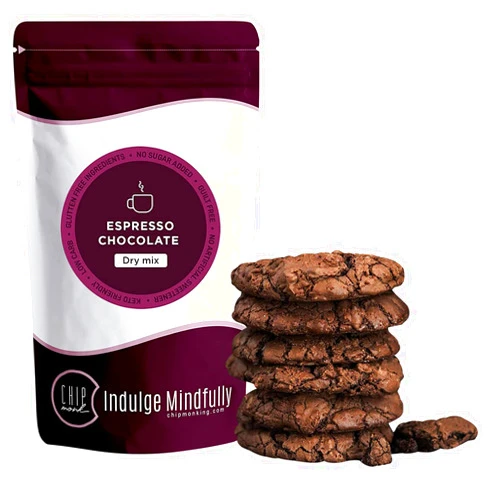 ChipMonk Cookie Mix - Zero or Low Carb Keto Friendly Snacks, Dessert, Cookies, Gluten-Free, High Fat and Protein, Low Sugar Sweet Snack Foods, Ketogenic Diet or Diabetics - Healthy, Nutrition Treats