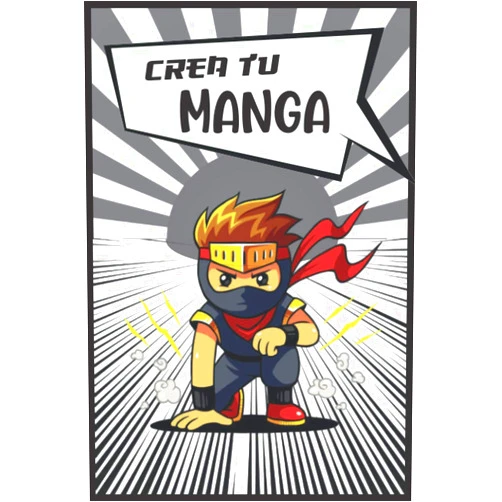 Ediciones Youpi crea tu manga: 120 plantillas de cómics en blanco para adultos, adolescentes y niños | Dibuja tu manga | idea de regalo niña y niño (Spanish Edition)