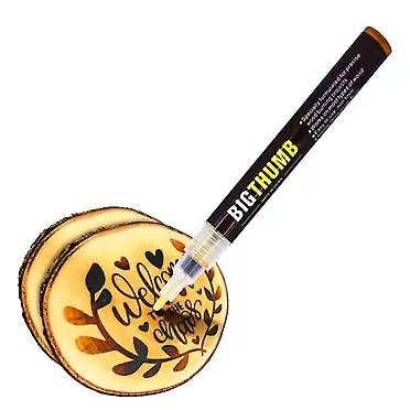 ATHOMEY Upgrade Wood Burning Pen - Scorch Pen Marker Pyrography Pen Wood Burned Marker Pen for DIY Projects Fine Tip Burner Tool Easy use and Safe