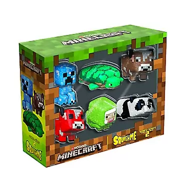 Just Toys LLC Minecraft SquishMe Series 2 Collector's Box