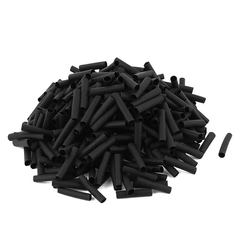 uxcell Wire Wrap Sleeve 5mm Dia 30mm Long Heat Shrink Tubing 360pcs Black