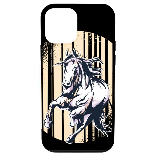 Awesome Cutest Mare Horse Cowgirl Cowboy Hoof iPhone 12 mini Beautiful Retro Horse Equestrian Pony Wild Stallion Gift Case
