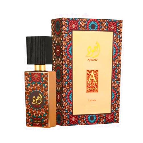ECH Green Velly Lattafa Ajwad Long Lasting Imported Eau De Perfume 60 ml/2.04 FL.OZ.