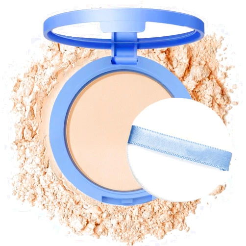 NAISSIYA Oil Control Face Pressed Powder,Matte Smooth Flawless Setting Powder Makeup,Waterproof Long Lasting Finishing Powder,Cruelty Free Lightweight Face Cosmetics,0.35Oz(CLASSIC IVORY)