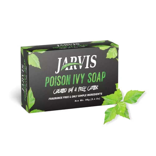 Jarvis Poison Ivy Soap Created By A Tree Cutter - Simple Relief for Poison Ivy, Oak, and Sumac - Fast Itch Relief, Redness & Inflammation Soothing - Simple Ingredients for Skin Care