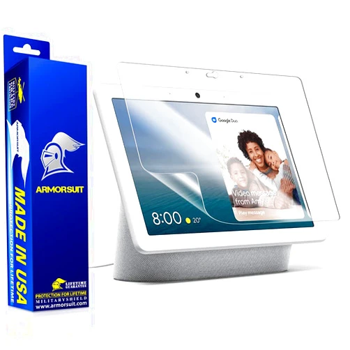 ArmorSuit 2 Pack Screen Protector for Google Nest Hub Max MilitaryShield HD Clear Film - Made in USA