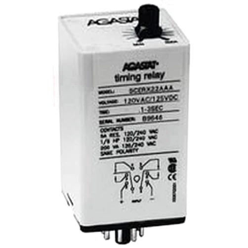 Agastat TE CONNECTIVITY/AGASTAT SCERW21ABA RELAY, TIME DLY, SPDT, 0.5S TO 15S, 120VAC, 125VDC