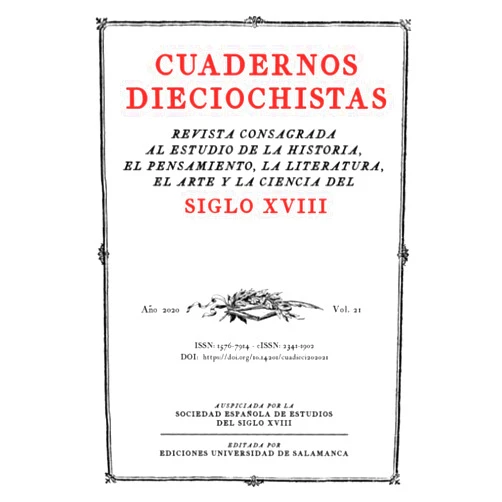 Spanish Edition by Miguel Ángel Lama (Dir.) (Author) Cuadernos dieciochistas: Vol. 21 (2020) (Spanish Edition)