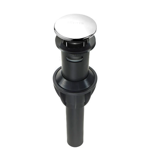 Pfister 972-053A Push and Seal Drain, Polished Chrome
