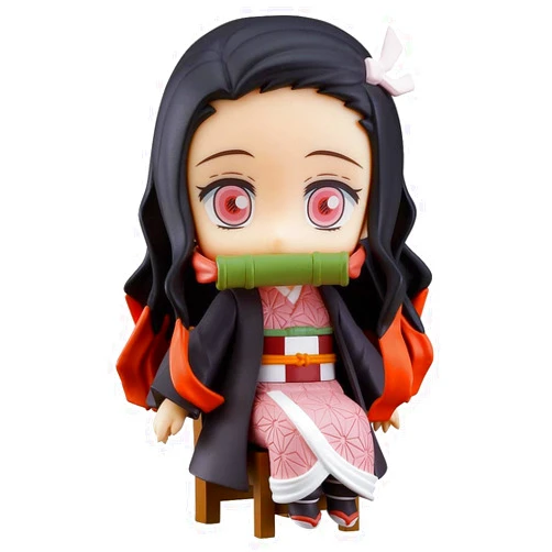 Good Smile Company Good Smile Demon Slayer: Kimetsu no Yaiba: Nezuko Kamado Nendoroid Swacchao! Action Figure, Multicolor
