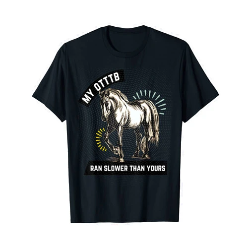 OTTB Horse Race Funny OTTB Horse Race T-Shirt T-Shirt