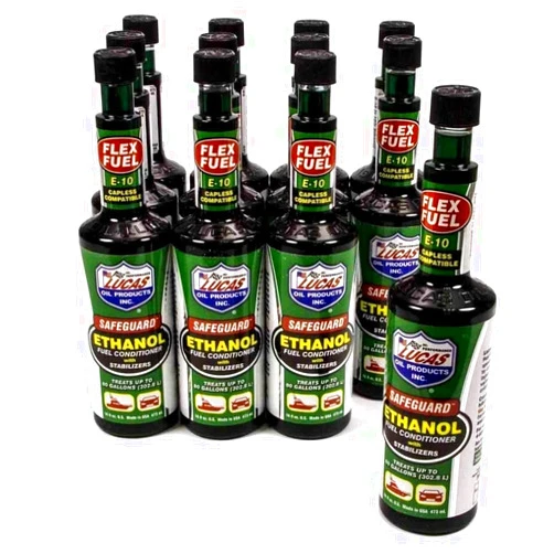 Lucas Oil 10576 Safeguard Ethanol Fuel Conditioner with Stabilizers - 16 Ounce (Pack of 12)