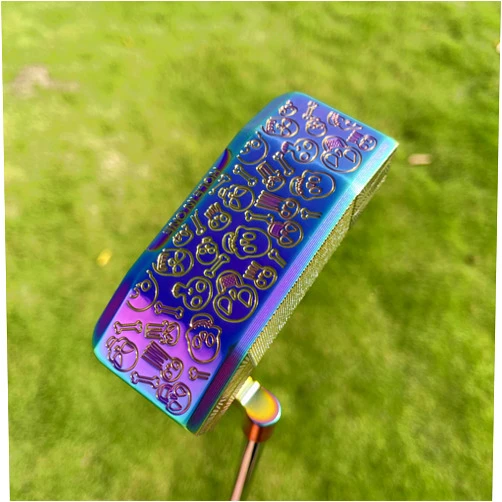 CALONG Super GSS Golf Putter 303 Steel 375g CNC Milled Right Hand Skull Golf Club Putter with Headcover