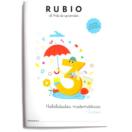 Spanish Edition by SLU ENRIQUE RUBIO POLO (Author), Ana María Guillén Hernández (Author), Marta Montero Honorato (Author), Marta Chaves (Illustrator), Ortogràfic (Photographer) & 3 more Habilidades matemáticas 3 años