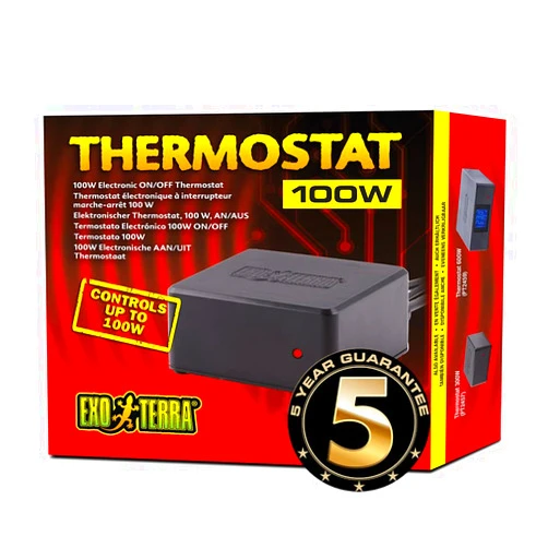 Exo Terra Hagen Exo-Terra Electronic ON/Off Thermostat, 100 Watt