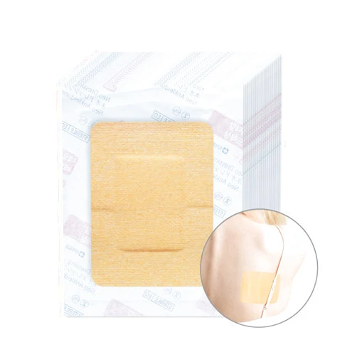 MomsDerm Latex-Free Bordered Gauze Pad Dressing Bandage Island Dressings 2.7x3.5