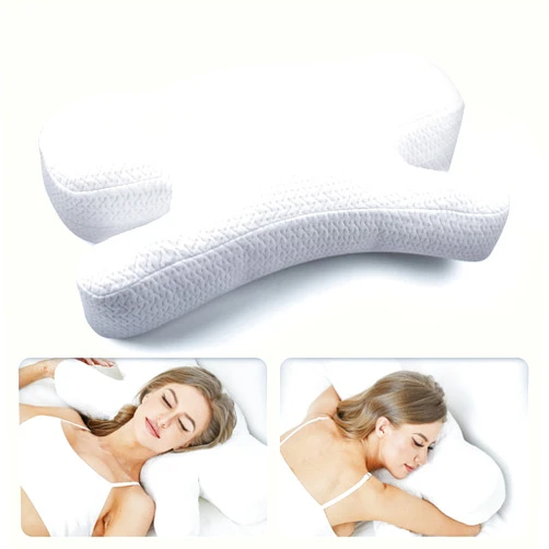 HooLaxify Anti Wrinkle Pillow, Beauty Pillow, Stomach Sleeper Pillow, Anti Aging Pillow, Neck Pillows for Pain Relief Sleeping, Anti Wrinkle Pillows for Side Sleepers(Pillow)