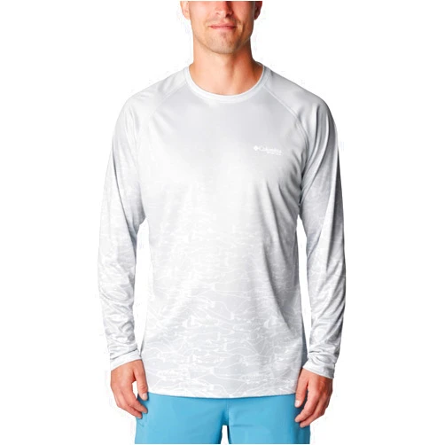 Columbia Men's Super Terminal Tackle PFG Fresh Fade Long Sleeve