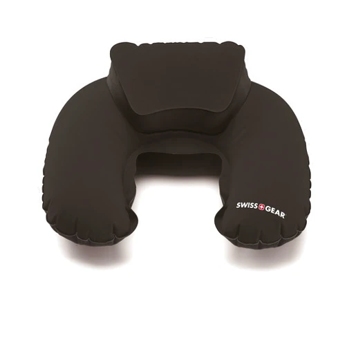 SwissGear Travel Pillow in Black, One Size