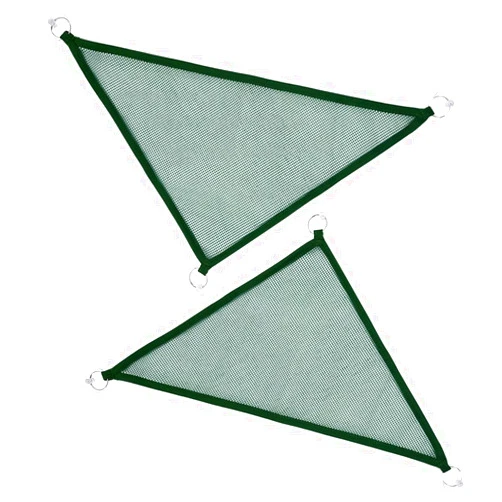 Zhuohai 2 Pcs Bearded Dragon Lizard Hammock, Geckos Hammock, Breathable Mesh Reptile Hammock, Suitable for Iguanas, Anoles, Geckos, Snakes, Chameleon（Green）