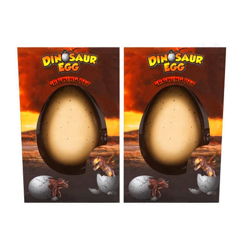 Class Collections Surprise Growing Dinosaur Hatch Egg Kids Novelty Toy- Pack of 2