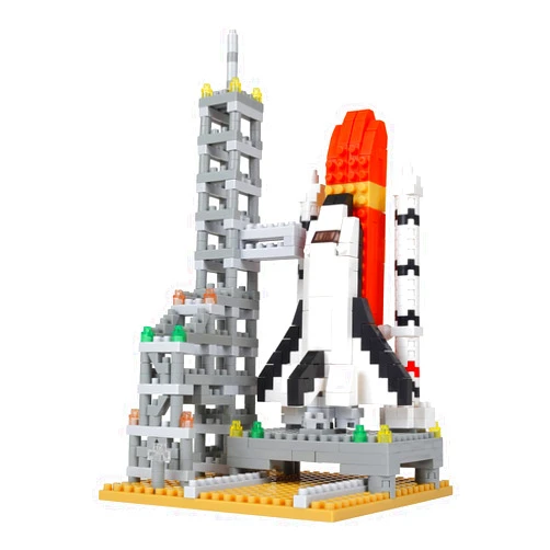 nanoblock - Space - Space Center, Sights to See Series Building Kit