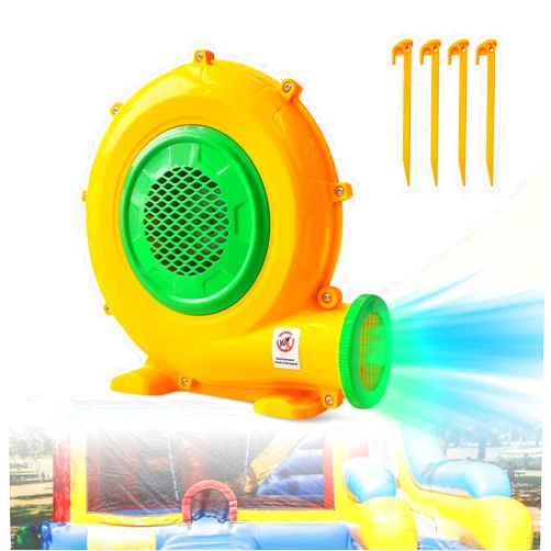 Huilynsen Blower for Bounce House - 550W Bounce House Blower, Portable and Powerful Air Blower for Inflatable Water Slide, Commercial Bubble House, Bouncy Castle, Inflatables Arch, Indoor & Outdoor