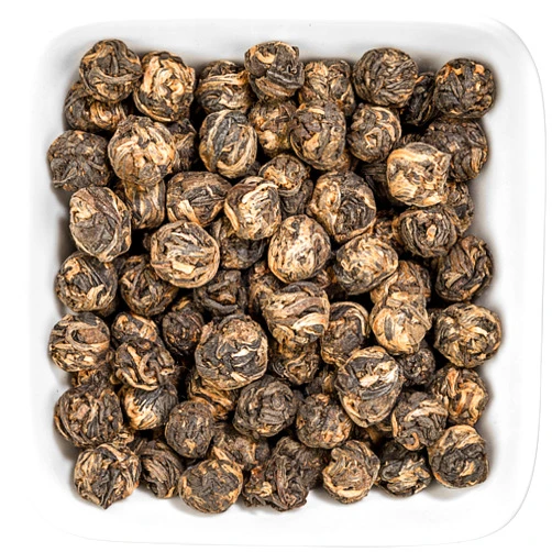 Tealyra - Black Dragon Pearls - Yunnan Special Black Tea - Loose Leaf Tea - Premium Tea - Bold Caffeine - 440g (16-ounce)