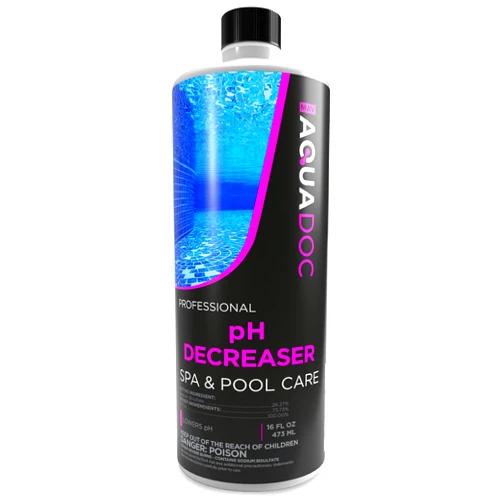 MAV AquaDoc AquaDoc pH Decreaser - pH Down for Hot Tub Spa - Hot Tub Chemicals pH Decreaser pH for Hot Tub and Spa - Spa Down and pH Minus Chemicals for Hot Tub Maintenance - Hot Tub pH Reducer - 16oz