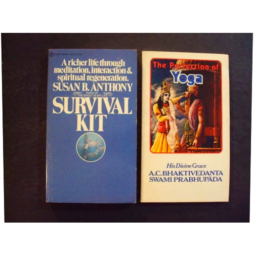 2 PBs Survival Kit By Susan B. Anthony; Perfectio Of Yoga By A.C. Bhaktivedanta