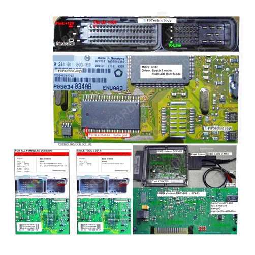 TAIZEISHAIGE ECU Collection Pinout File Automotive ECU Pinout Connection Compatible with BMW Toyota Iveco Wiring Diagram ECU Map VS