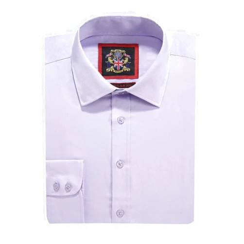 JANEO BRITISH APPAREL Nos Tibi Serviat UK Co Mens Plain Long Sleeve Formal Dress Shirts,Regular Fit,Double & Single Cuff