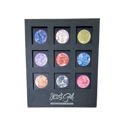 Generic Jesse's Girl 9 Color Baked Powder Eyeshadow Palette
