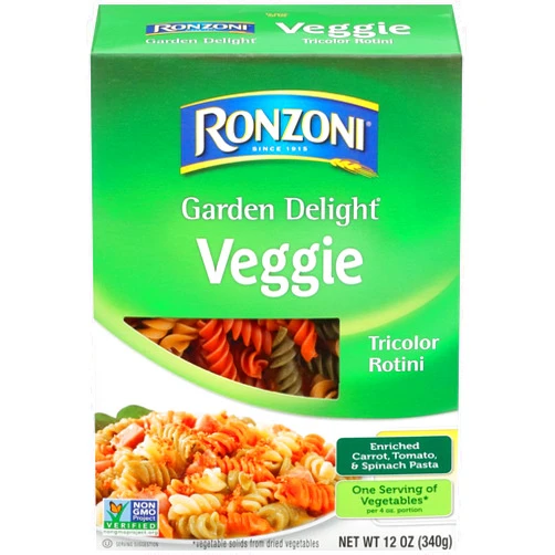 Ronzoni Garden Delight Rotini, 12-Ounce