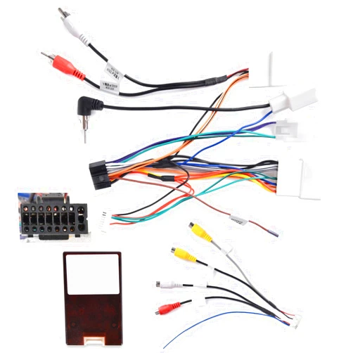 NHOPEEW JBL Harness Adapter for Toyota Car Radio - 16 PIN Power Cable Plug and Play Wiring Harness Power Cable - for Toyota Tundra RAV4 Camry Corolla Highlander Vios Yaris Sienna Hilux Prado Fortuner