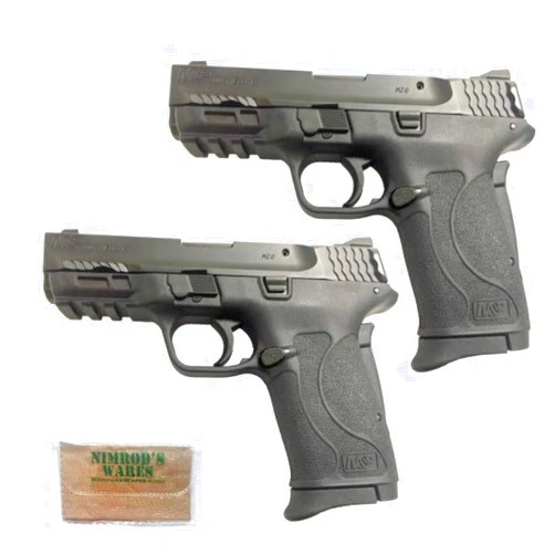 Nimrod's Wares Pearce Grip S&W M&P Shield EZ .380 ACP Grip Extension 2-Pack 0.5