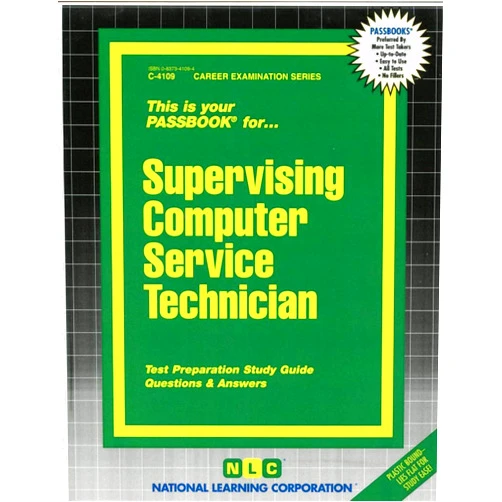 National Learning Corporation Supervising Computer Service Technician(Passbooks) (Career Examination Series)