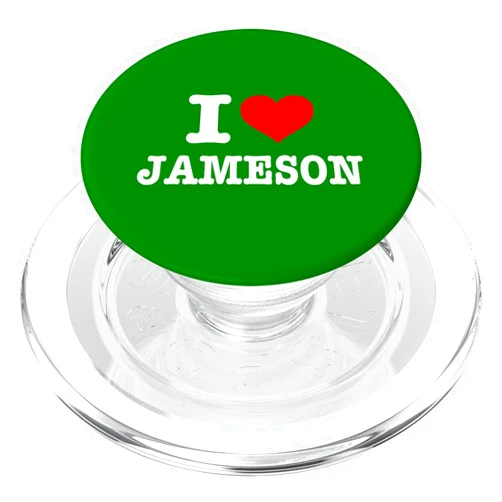 Dear Jameson Jameson - I Love Jameson - I Heart Jameson PopSockets PopGrip for MagSafe