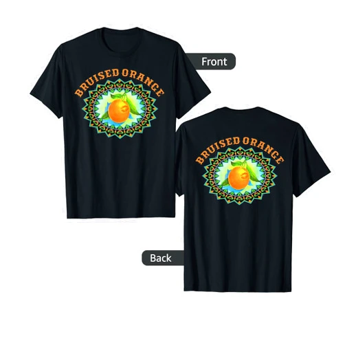 Sunshine Boy Graphic Arts Bruised Orange T-Shirt