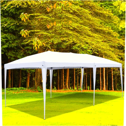 BELANITAS 10x20 Canopy Tent, Folding Tent with Carry Bag, Pop Up Canopy Adjustable Height Pop Up Canopy Tent, Outdoor Pop Up Tent for Events,White