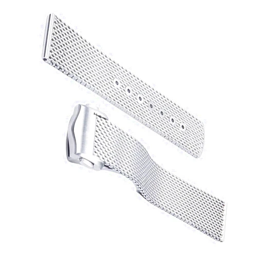 Honyeer Titanium Chain Watch Strap For Omega 007 Seamaster Diver 300 Watchband Replace Milanese Stainless Steel Bracelet
