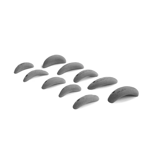Dzotmyn Escape Climbing 10 Screw-On Jugs | Premium Plastic Rock Climbing Holds Designed for Beginners | Ideal Holds for Kids Climbing Wall | Easy To Install | Installation Hardware Included