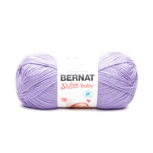 Bernat Softee Baby Yarn, 5 oz, Lavender, 1 Ball