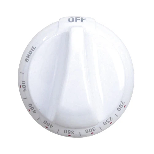 Fugedox WB03K10036 White Oven Range Thermostat Knob Fits General Electric Hotpoint Oven Thermostat, Replaces WB03K10036 242682, AH225985, EA225985, PS225985, WB3K10036, LP14373