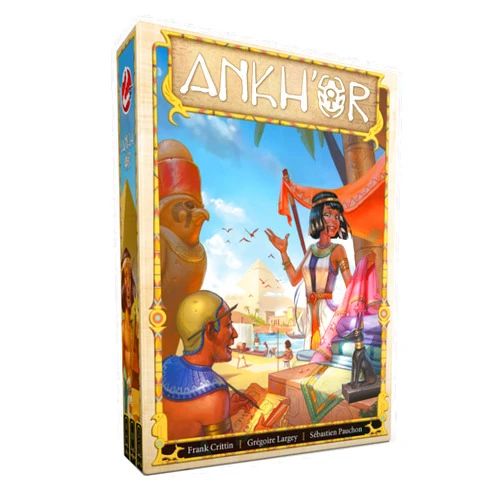 Asmodee Ankh'or Board Game - Ancient Egyptian Marketplace and Building Strategy Game, Fun Family Game for Kids & Adults, Ages 8+, 2 Players, 30 Minute Playtime, Made by Space Cowboys