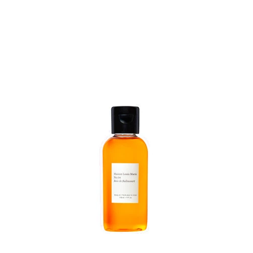 Maison Louis Marie - No.04 Bois de Balincourt Natural Body Oil | Luxury Clean Beauty + Non-Toxic Fragrance (4 fl oz | 118 ml)