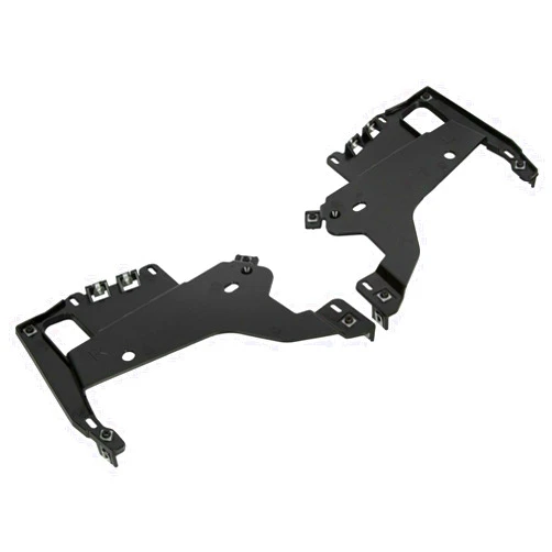 Gezocaromo 2pcs Headlamp Headlight Bracket Mount Set Left Right Plastic Black for Chevy for Corvette 1997-2004 16523680 16523681