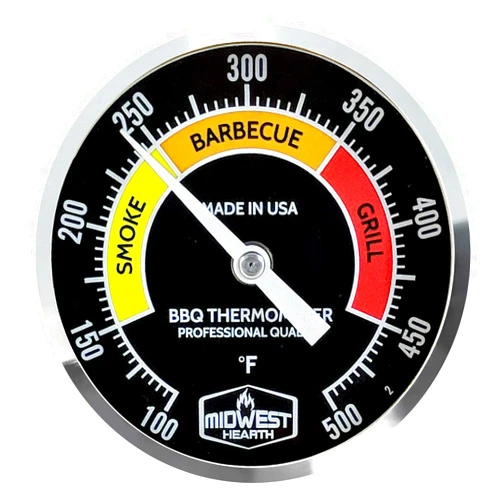 Midwest Hearth Professional BBQ Grill Thermometer (2
